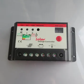 10A | 20A | 30A 12V 24V solpanel Oplade Batteriet Controller lampe Regulator Timer 50W 100W 200W 300W 400W 500W 600W solcelle